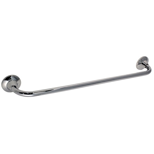 Towel Bar, Gedy 2721-60-13, Round 24 Inch Chrome Towel Bar 2721-60-13